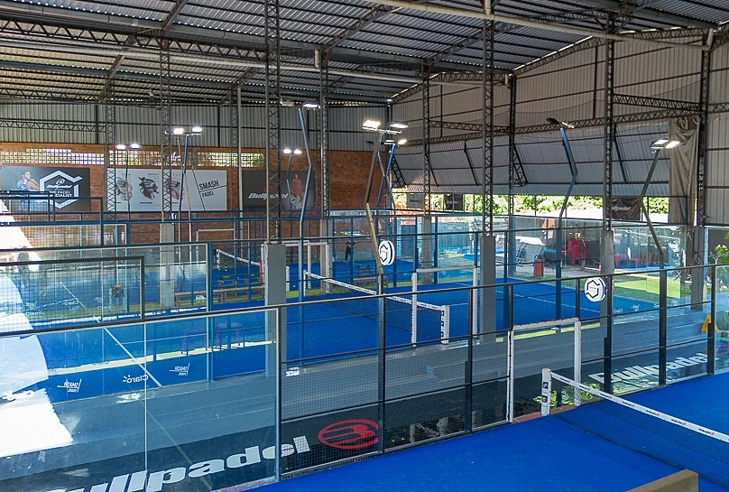 Canchas techadas de Smash Pádel